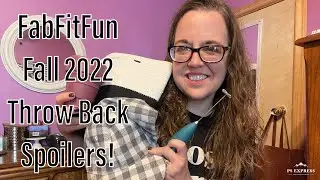 Fab Fit Fun Fall 2022 Throwback Spoilers!!