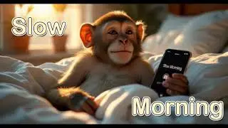 Slow Morning | Monkey Music Television | 😀Jazzy Funk Piano Groove 🎹