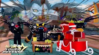 6 Star Ryuk | Epic Run in Infinite Mode ft. @Fminusmic & @King Luffy | Roblox All Star Tower Defense
