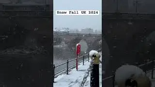 Snow Fall 2024 Worcester UK