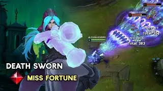 Death Sworn Miss Fortune League of Legends Custom Skin Showcase