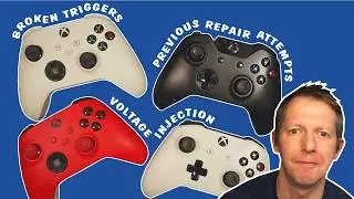 Комплект контроллера Xbox One Series: ужасная пайка, сломанные триггеры, поиск неисправности в це...