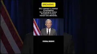 Заявление председателя ФРС Пауэлла после начала уголовного расследования Министерством юстиции! #...