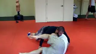 Side Control Escape to Body Lock Sweep