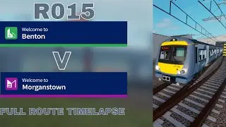SCR's routes - R015 - Benton - Morganstown - full route timelapse
