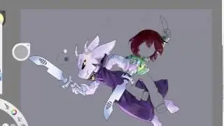 SPEEDPAINT- Glitchtale 