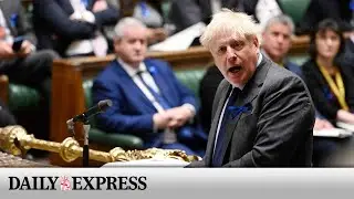 LIVE: Boris Johnson attends his last PMQs
