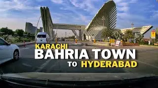 Bahria Town Karachi to Hyderabad | M9 Motorway Pakistan