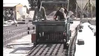 Floor-laying brick & block machine - PMSA Cornet