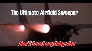 The FOD BOSS Airfield Airport Runway Sweeper