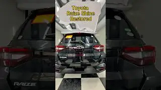 ✨ Toyota Raize | Deep Gloss Compound Polish at Shine N Shield 🚗💎 #Shorts