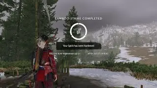 Все бамбуковые удары в хребте Тешио &mdash; Ghost of Yotei (PS5 Pro)