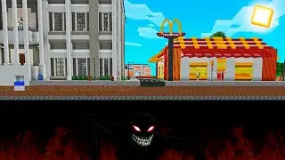 &iquest;QU&Eacute; HAY DEBAJO DE LA CIUDAD DE JENGACITY EN MINECRAFT TROLL? 😱