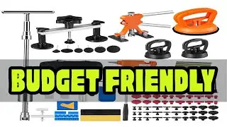 SucceBuy 107 PCS Dent Removal Kit, Paintless Dent Repair Kit Suction Cup Dent Puller for Auto Body