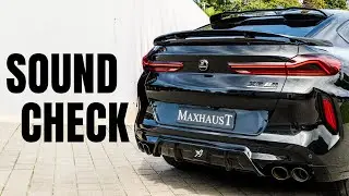 BMW X6 M Competition | Hamann & Maxhaust Tuning | Sound Check