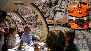 A BORDO DEL ESPECTACULAR FERROCARRIL GARGANTA REAL DE COLORADO