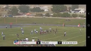 Kipton QB sack vs Malad.