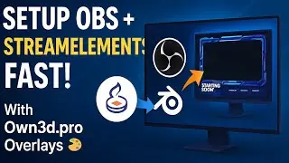 HOW to SETUP OBS STUDIO + STREAM ELEMENTS With OWN3D.PRO