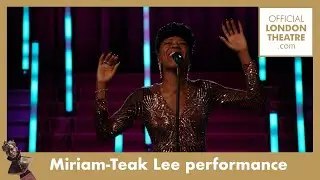 Miriam-Teak Lee performs Baby, One More Time - & Juliet | Olivier Awards 2020 with Mastercard