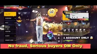 FREE FIRE ID FOR SELL // OLD SCHOOL FF ID 🤯🙌🏻REAL SELL REAL ID .DM NoW💌🔥