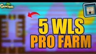 GROWTOPİA MAKE MAİN FARM WORLD!  [PRO DESİNG!]  WİTH 5 WLS! 😱