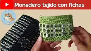 Monedero con fichas de refresco