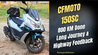 CFMoto 150SC Long Ride Experience | After 800km Honest Review from Bangladesh #cfmoto150SC #Scooter