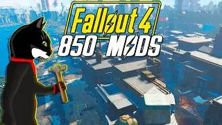 Building The Smallest Settlement - Modded Fallout 4 - Magnum Opus