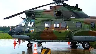 Canggih! Lihat Dekat Detail Helikopter Super Puma Milik TNI AU (Pesawat Terbang Militer Indonesia)