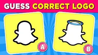Guess The Correct Logo ✅🤔 60 Famous Logos Logo Quiz 2025