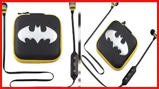 Great product -  Batman Bluetooth Wireless Earbuds and Travel Case with Hands Free Calling and Adjus