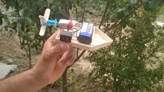 How to build an electric mini  boat?..Learning how to build an electric boat