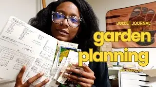 Plan my 2025 garden with me | Bullet journal hobby tracker