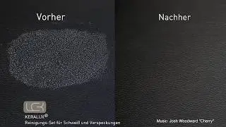 Schwei&szlig; und Verspeckungen auf pigm. Glattleder reinigen