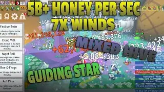 500B Honey in 15 Minutes + Guiding Star | Bee Swarm Simulator