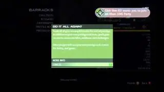 Prestige-ing in Modern Warfare 3