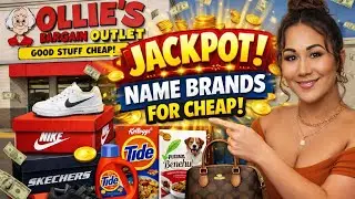 OLLIE&rsquo;S🚨RUN NAME BRAND JACKPOT ARRIVALS FOR CHEAP‼️ #ollies #shopping #new 
