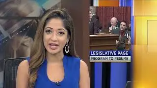 Page program in West Virginia legislature to resume next month