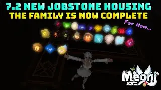 FFXIV: New Job Stone Housing Items! - The set is finally complete! - 7.2