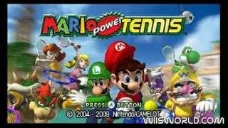 Mario Power Tennis Dedicado a Adrian619 (Gamecube)