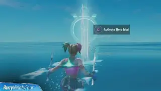 Complete the Swimming Time Trial at Dirty Docks Location - Fortnite (Week 4 Aquaman Challenge)