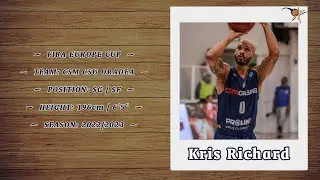 Kris Richard 2022/2023 FIBA Europe Cup Highlights