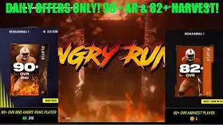 90+ OVR BND ANGRY RUNS DAILY OFFRS ONLY DAY! WHO DID YOU GET? Madden 24 Ultimate Team