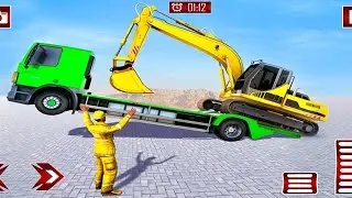 Truck Drive Construction Game - Long Trailer Truck Driving - Android Gameplay
