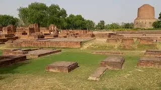 Sarnath Excavation Site: Exploring the Rich History of #sarnath #buddha #firstsermon