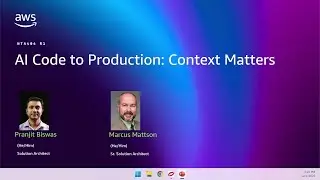AWS re:Invent 2025 - AI Code to Production: Context Matters (NTA404)