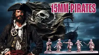 15mm Pirates from Blue Moon & Old Glory