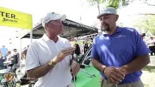 Callaway golf X hot driver and fairway woods with Sasquatch-Golf Haggin Oaks Golf Expo 2013