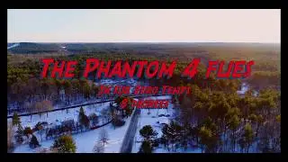 The Phantom 4 Flies in Sub Zero Weather 4K