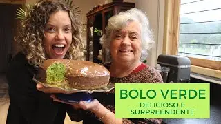 Bolo de espinafre DELICIOSO E NUTRITIVO